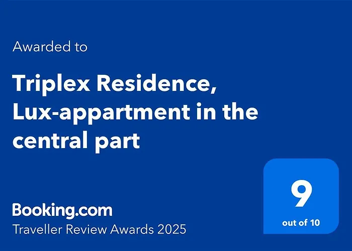 Triplex Residence, Lux-Appartment In The Central Part